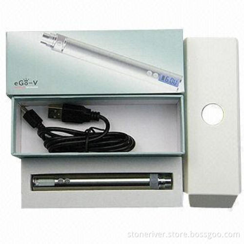 Variable voltage electronic cigarette with LCD screen